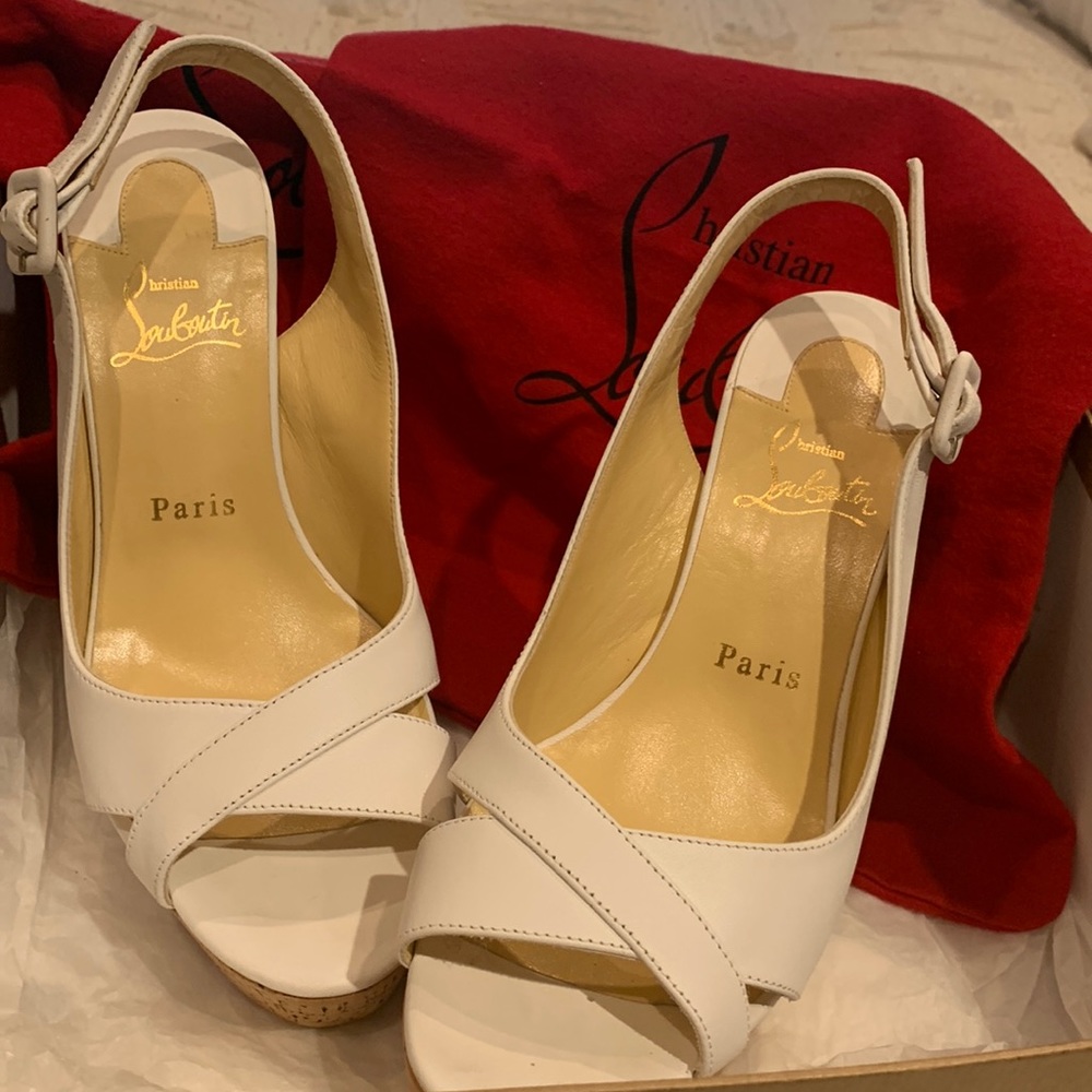 Louboutin Wedges